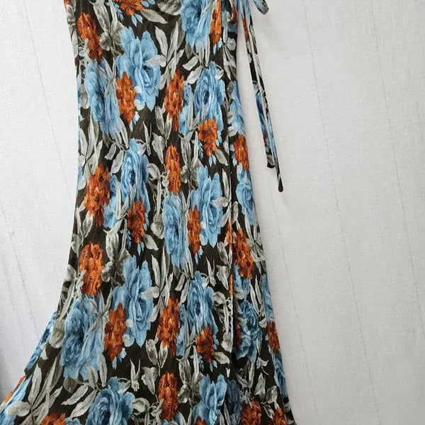 [BUNJANG] Jones New York Country Wool Blend Wrap Long Skirt Size 26 / 존스뉴욕 컨트리  울혼방랩롱스커트 26