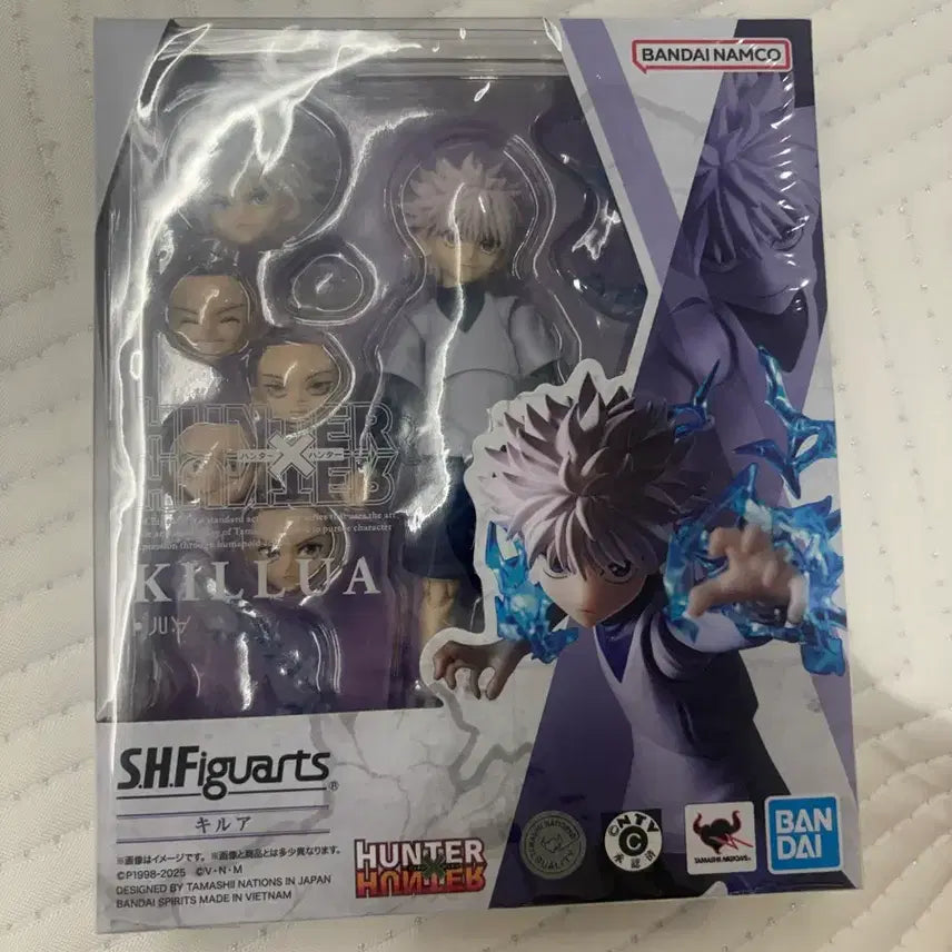 [BUNJANG] S.H.Figuarts Hunter x Hunter Killua Zoldyck Figure (Sealed) / 미개봉) S.H.Figuarts 헌터X헌터 키르아 피규어