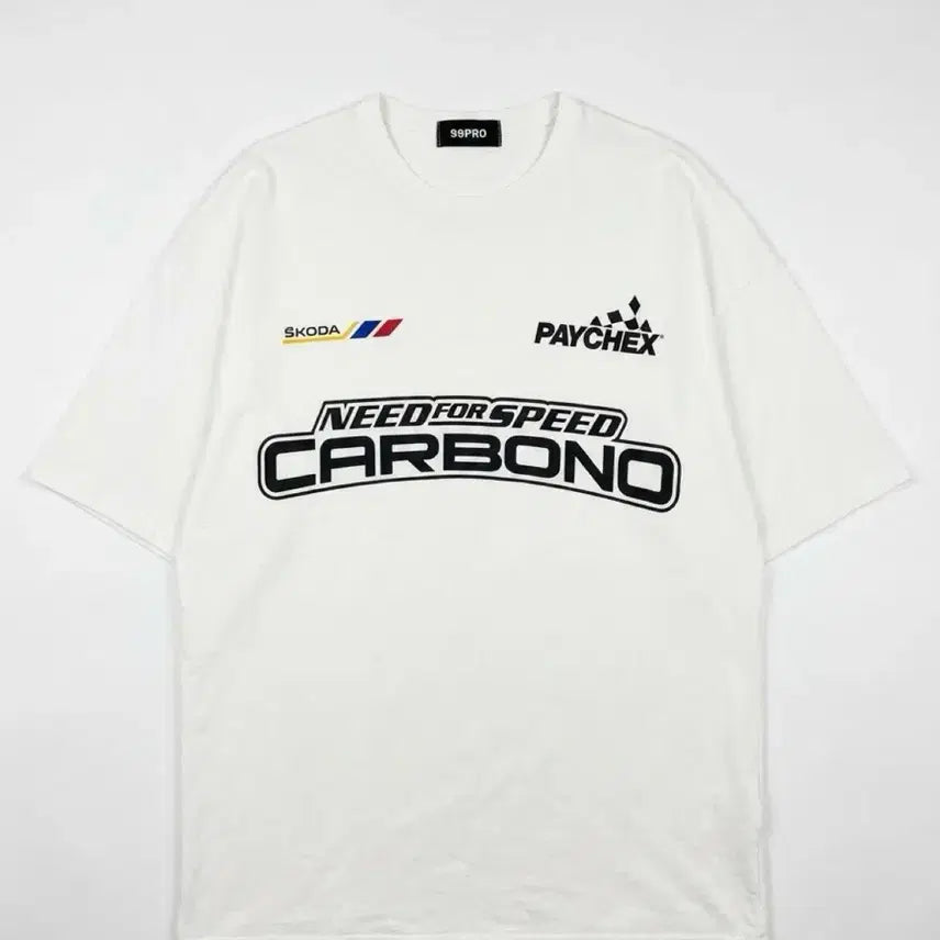 [BUNJANG] 99PRO NFS Carbono Graphic T-Shirt Vintage King / 남성빅사이즈/ 99PRO 니드포스피드 카르보노 반팔티 빈티지킹