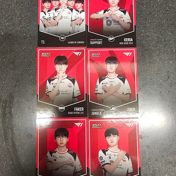 [BUNJANG] T1 Homegrown Bault Trading Card (Red Version) / T1 홈그 bault 트레이딩 카드(빨강버전)