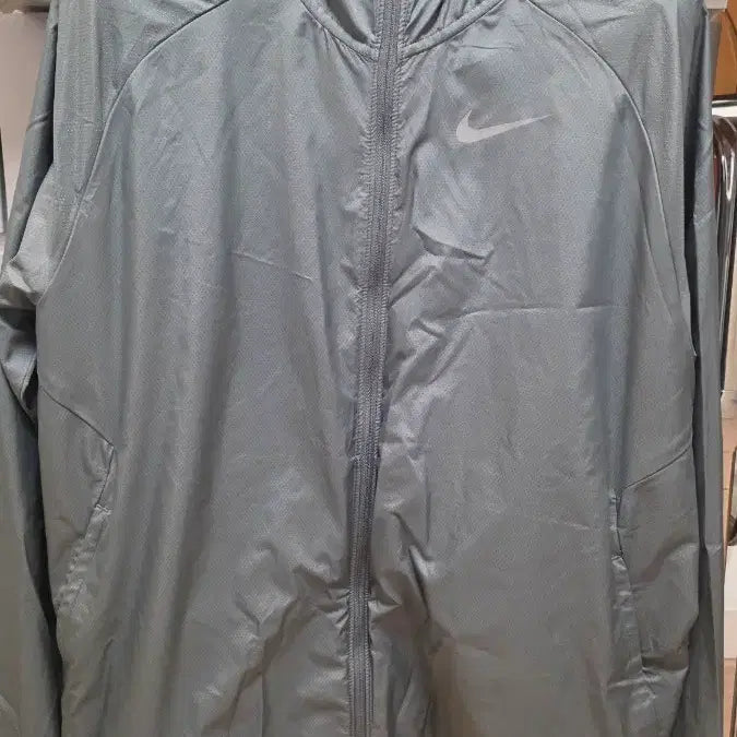 [BUNJANG] Nike Running Windbreaker Gray XL (105) / 나이키 런닝 바람막이 그레이 XL(105) 새상품