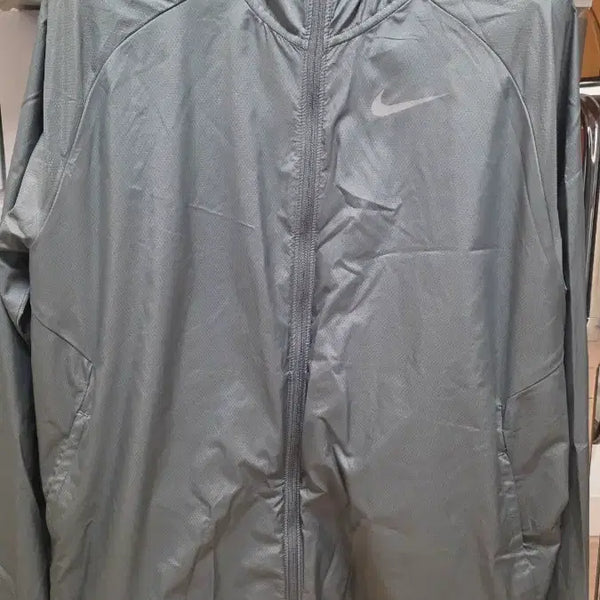 [BUNJANG] Nike Running Windbreaker Gray XL (105) / 나이키 런닝 바람막이 그레이 XL(105) 새상품