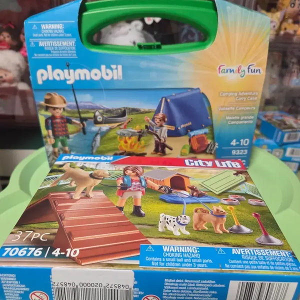 [BUNJANG] Playmobil Camping Adventure Carry Case & City Life 2-Set / 플레이모빌 2종