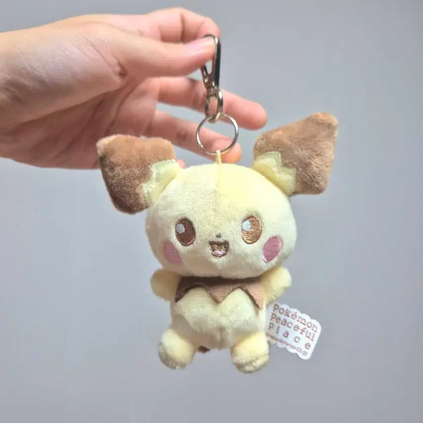 [BUNJANG] Pokemon Poket Piece Pichu Plush Keychain / 이번주특가)포켓몬 포켓피스 피츄 인형 키링