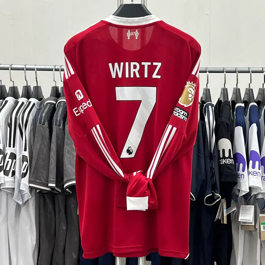 [BUNJANG] Liverpool 25/26 Home No. 7 Birz Jersey / 25/26 리버풀 홈 No.7 비르츠 유니폼