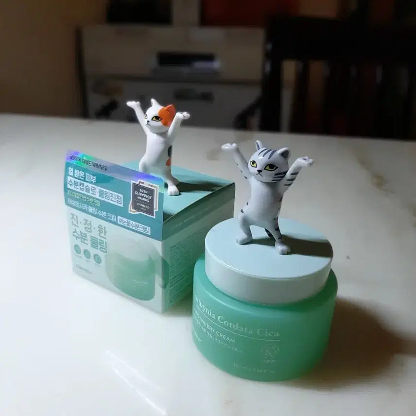 [BUNJANG] Tonymoly Houttuynia Cordata Cica Cooling Moisture Cream (Unused) / 토니모리 어성초시카 쿨링 수분크림 (미사용새것)
