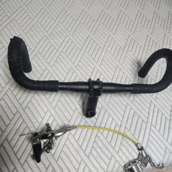 [BUNJANG] Goldfinger Brake + Handle Set with Deda Zero Stem / 골드핑거 브레이크+핸들셋