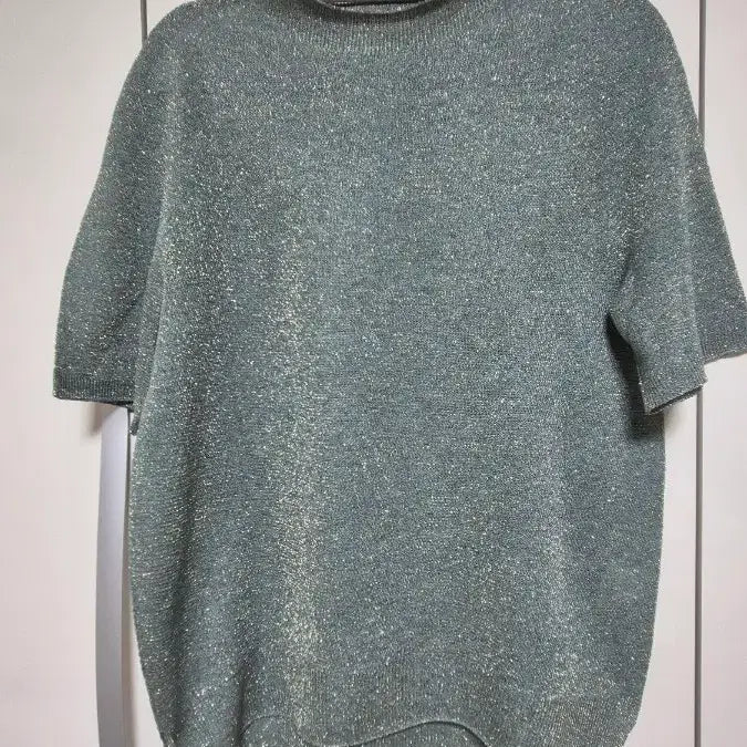 [BUNJANG] TIME Glitter WholeGarment Knit Top / 타임 글리터 홀가먼트 니트 90