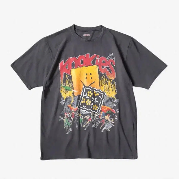 [BUNJANG] Kapital Crew T-Shirt / 캐피탈 크루 티셔츠