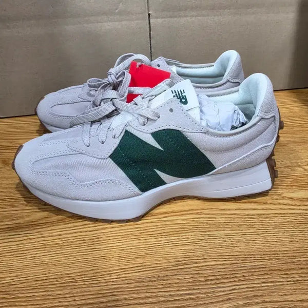 [BUNJANG] New Balance MS327HR1 Beige/Green Logo Sneakers / 뉴발란스 MS327HR1 265사이즈 새상품