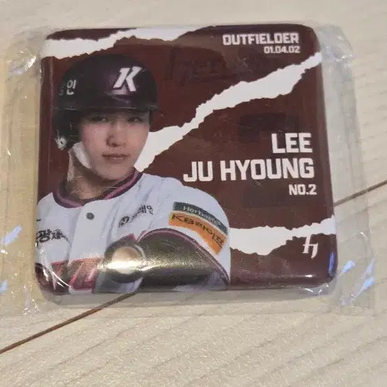 [BUNJANG] Kiwoom Heroes Lee Ju-hyeong Pin Badge / 키움히어로즈 이주형 핀뱃지 교환