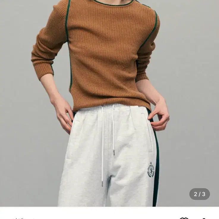 [BUNJANG] Sienne Naomi Line Point Knit Sweater / 시엔느 니트(새상품)