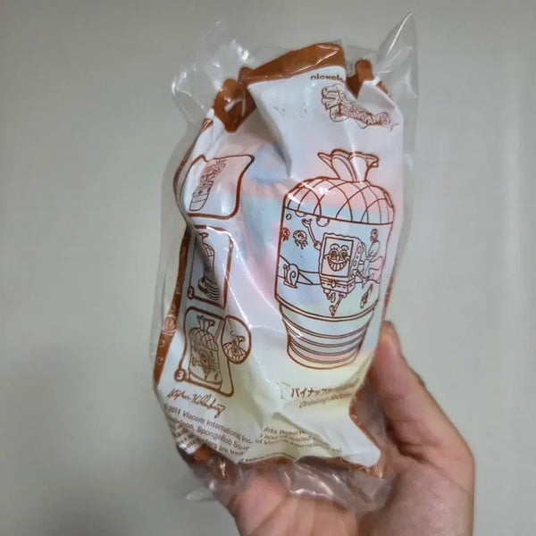 [BUNJANG] Vintage McDonald's Happy Meal SpongeBob House Figure / 일본 빈티지 토이 캐릭터 굿즈 피규어 고전 만화 인형 맥도날드 해피밀 스펀지밥 하우스