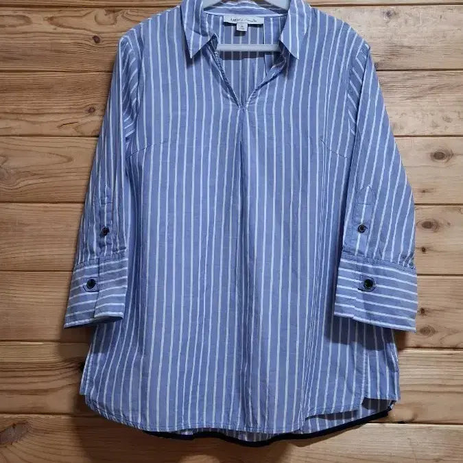 [BUNJANG] La Fiaf Striped Blouse Size 66 / 라삐아프 스트라이프 블라우스