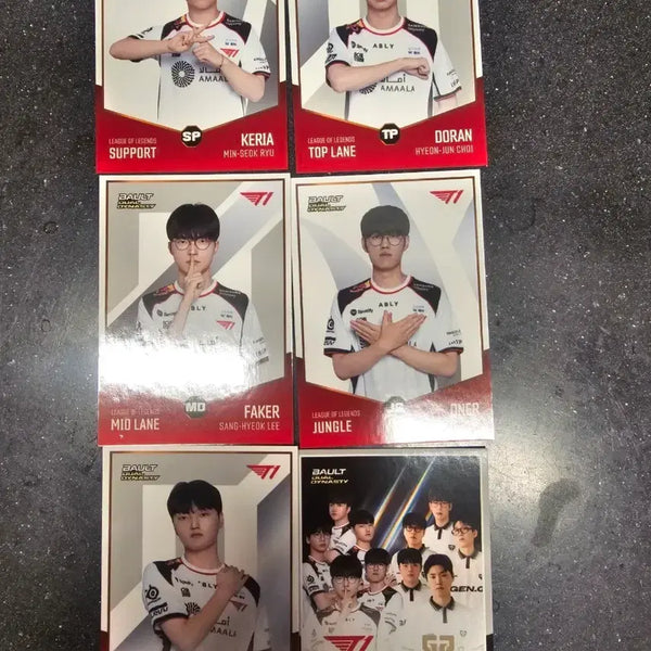 [BUNJANG] T1 Homeground Bault Trading Card (White Version) / T1 홈그 Bault 트레이딩 카드(흰색버전)