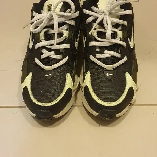 [BUNJANG] Nike Shox Nova Black Lime Women's Shoes / 나이키 샥스 노바 블랙라임 245