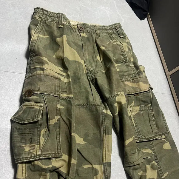 [BUNJANG] Abercrombie & Fitch 00s Vintage Camo Cargo Pants / [32] 00s 아베크롬비 빈티지 카모 카고 팬츠 바지