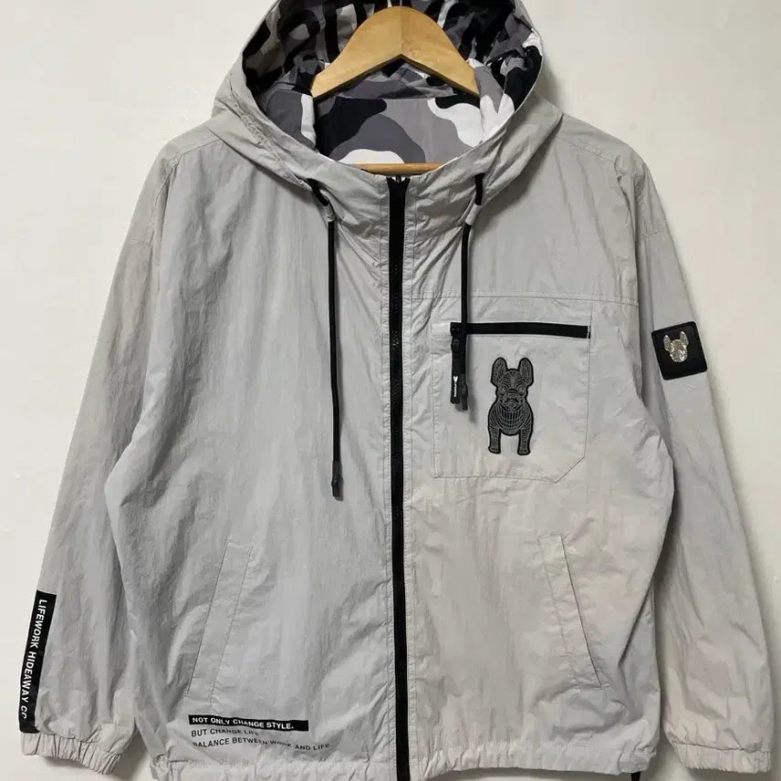 [BUNJANG] Lifework Loose Fit Windbreaker Jacket / 95-100 라이프워크 루즈핏 바람막이 자켓 정품