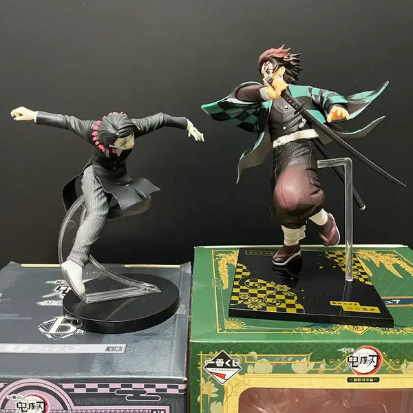 [BUNJANG] Demon Slayer Tanjiro B Prize & Enmu B Prize Figure Bundle Set / 일괄판매 귀멸의 칼날 피규어 탄지로B상 엔무 B상 귀멸의칼날 무한열차