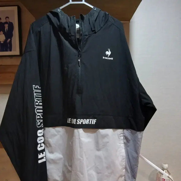 [BUNJANG] Le Coq Sportif Windbreaker Jacket / 르꼬끄 스포르티브 바람막이