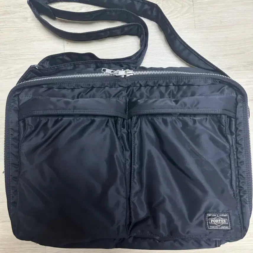 [BUNJANG] Porter Yoshida Tanker Shoulder Bag Black XL / PORTER 요시다 포터 탱커 숄더백 블랙 XL