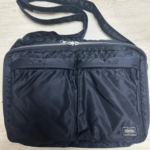 [BUNJANG] Porter Yoshida Tanker Shoulder Bag Black XL / PORTER 요시다 포터 탱커 숄더백 블랙 XL
