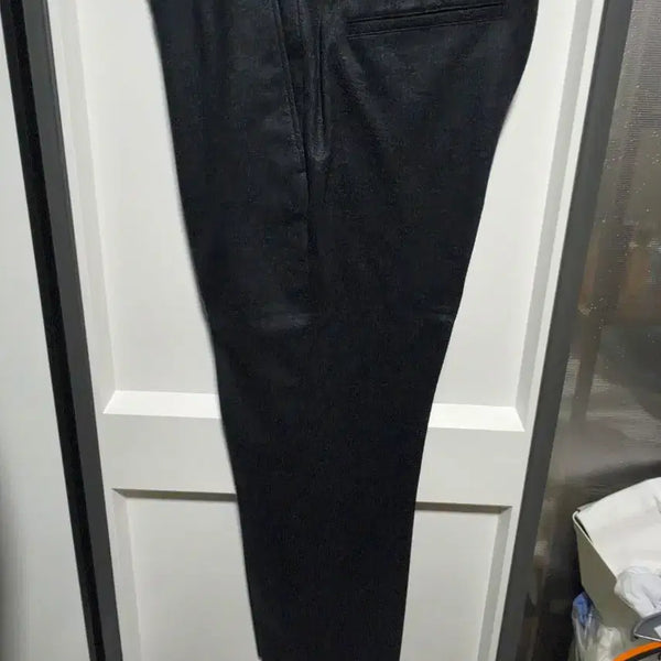[BUNJANG] Theory 24FW Black Banding Slacks / 띠어리 24fw 블랙 밴딩 슬랙스 (겨울)