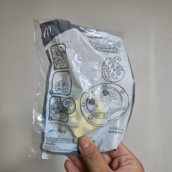 [BUNJANG] Japanese Vintage McDonald's Happy Meal Spongebob Anchorry Figure / 일본 빈티지 토이 캐릭터 굿즈 피규어 고전 만화 인형 맥도날드 해피밀 스펀지밥 앵커리