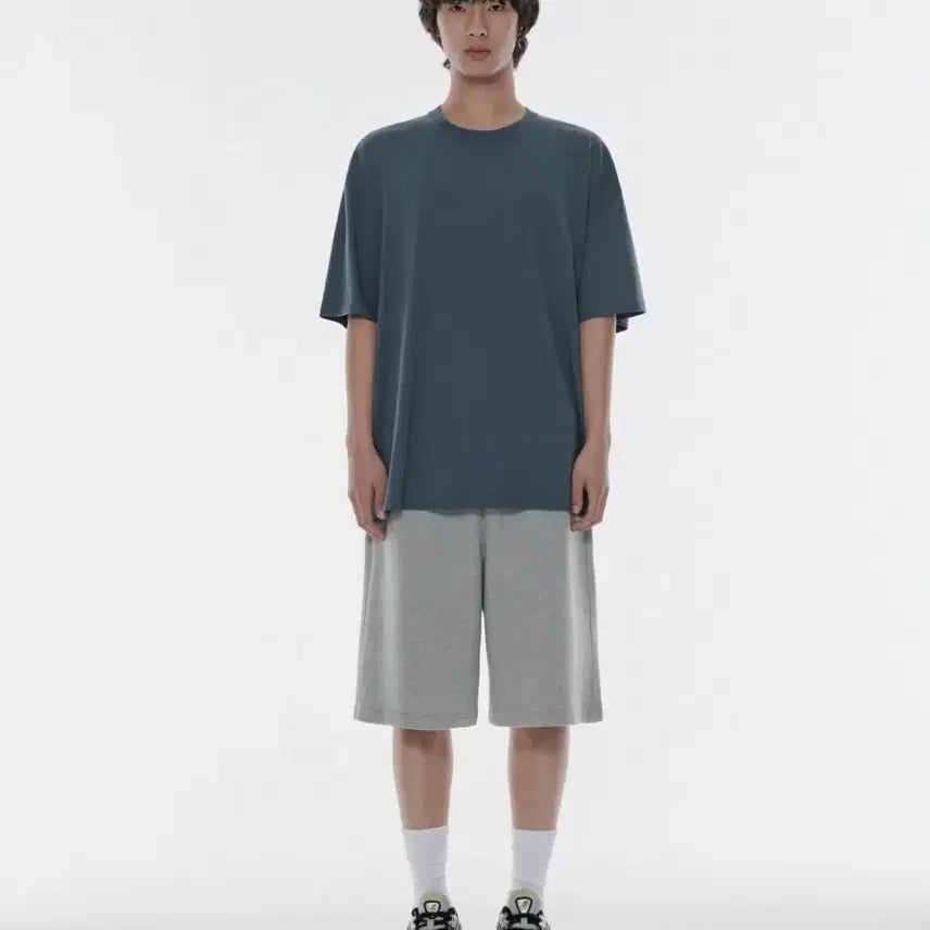 [BUNJANG] Musinsa Standard Basketball Sweat Bermuda Shorts L / 무신사스탠다드 바스켓볼 스웨트 팬츠 버뮤다팬츠 L