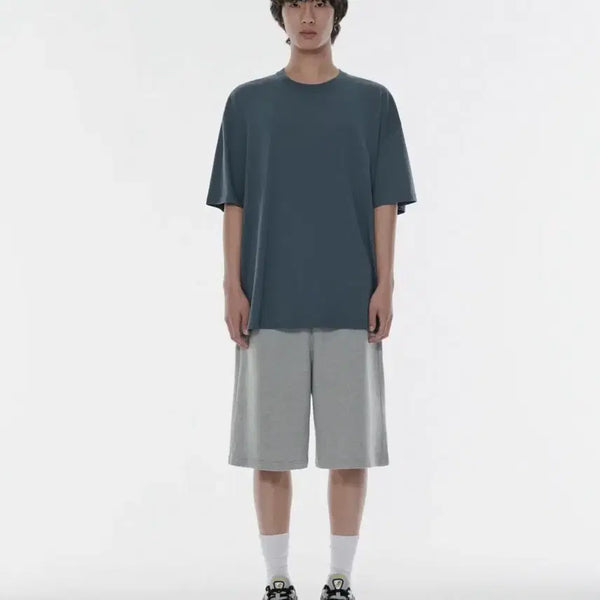 [BUNJANG] Musinsa Standard Basketball Sweat Bermuda Shorts L / 무신사스탠다드 바스켓볼 스웨트 팬츠 버뮤다팬츠 L
