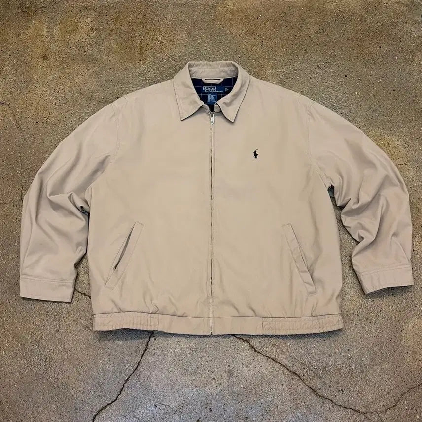 [BUNJANG] Polo Ralph Lauren Vintage Herringbone Swing Jacket / 미국 빈티지 폴로랄프로렌 스윙자켓 스윙탑 헤링본자켓 바람막이