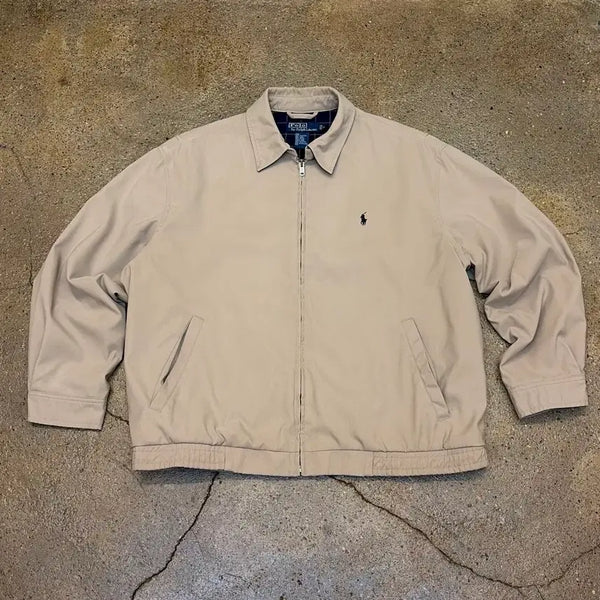 [BUNJANG] Polo Ralph Lauren Vintage Herringbone Swing Jacket / 미국 빈티지 폴로랄프로렌 스윙자켓 스윙탑 헤링본자켓 바람막이