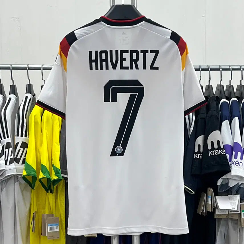 [BUNJANG] Germany Home Football Jersey Kai Havertz #7 (2026 World Cup) / 26/28 독일 홈 No 7 하베르츠 유니폼