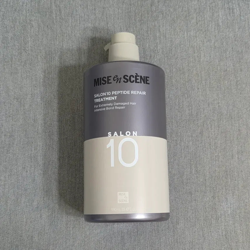 [BUNJANG] Mise-en-Scène Salon 10 Peptide Repair Protein Treatment 990ml / [새상품] 미쟝센 살롱10 펩타이드 리페어 단백질 트리트먼트 990ml