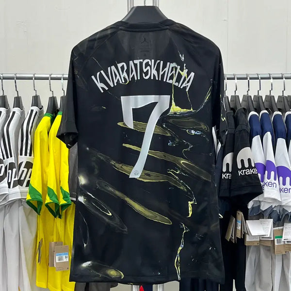 [BUNJANG] Paris Saint-Germain 25/26 Khvicha Kvaratskhelia 5th Kit / 25/26 파리생제르망 PSG 5th No 7 흐비차 크바라리아 유니폼