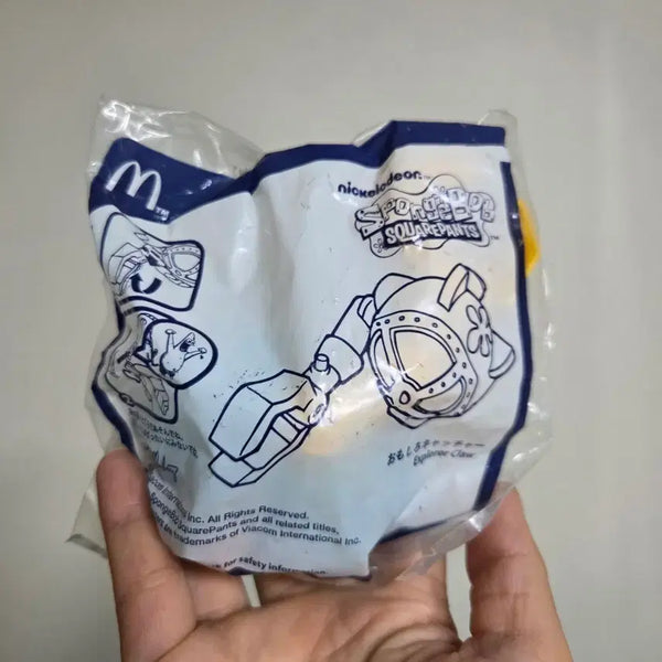 [BUNJANG] Vintage Japanese McDonald's SpongeBob Happy Meal Toy / 일본 빈티지 토이 캐릭터 굿즈 피규어 고전 만화 인형 맥도날드 해피밀 맥도날드 스펀지밥 클로