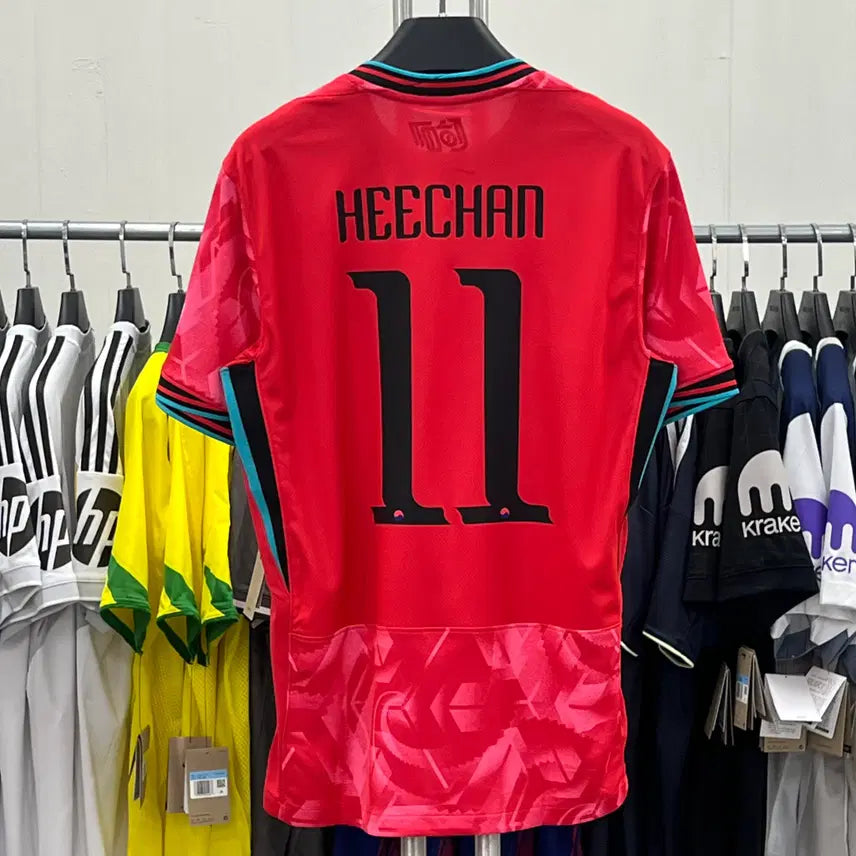 [BUNJANG] Korea National Football Team 24/26 Home Hwang Hee-chan #11 Jersey / 24/26 대한민국 홈 No 11 황희찬 유니폼