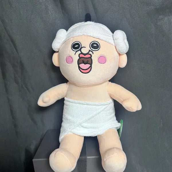 [BUNJANG] Bread Bread Bathing Medium Doll / 빵빵이 목욕 중형인형