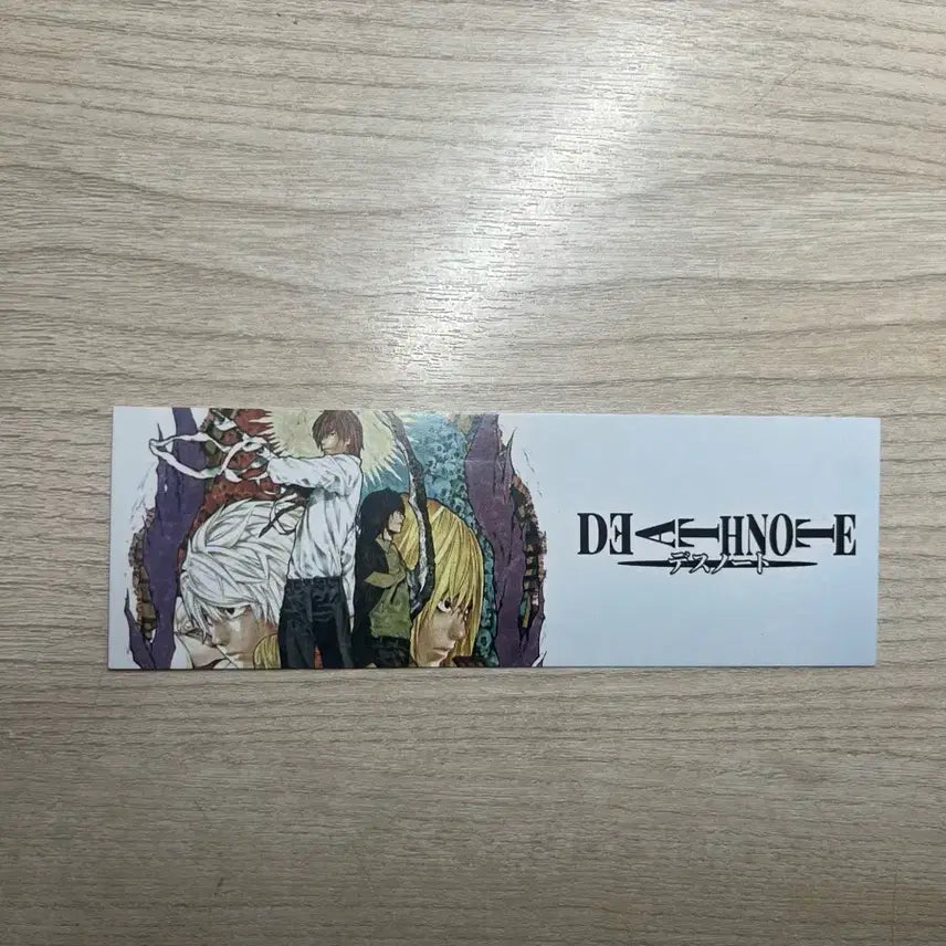 [BUNJANG] Death Note Illustrated Bookmark / 데스노트 책갈피