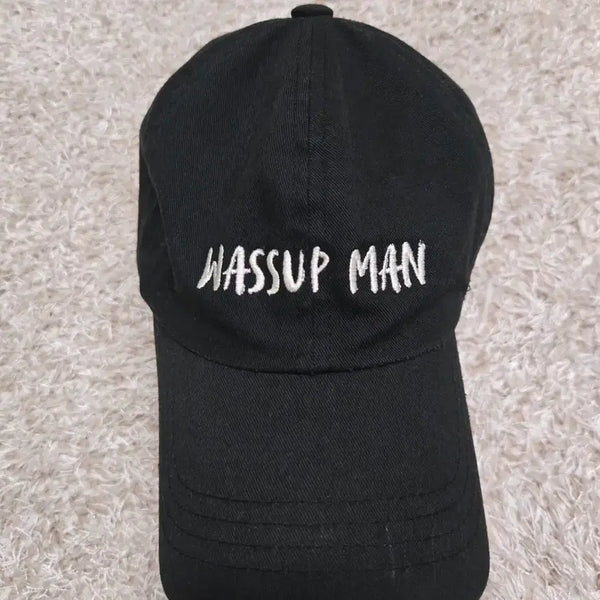 [BUNJANG] Umbro Wassup Man Embroidered Ball Cap / 엄브로 와썹맨 자수 볼캡