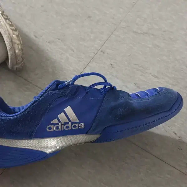[BUNJANG] Adidas D'Artagnan Blue Size 300 Soccer Cleats / 아이다스 달타냥 파란색 300