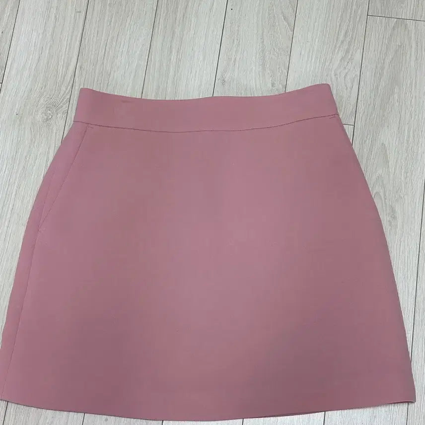 [BUNJANG] Sïe Rilee Mini Skirt Pink M / 시에 라일리 미니스커트 핑크 M