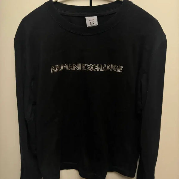[BUNJANG] Armani Exchange Vintage Longsleeve Gold Logo / Armani Exchange vintage longsleeve