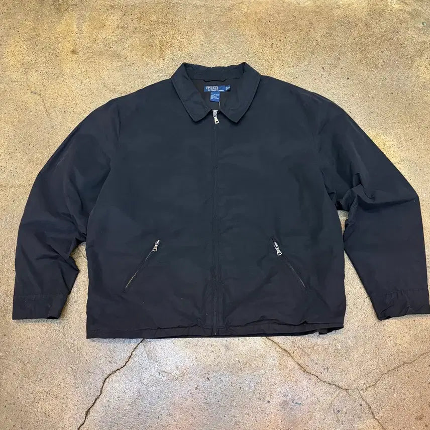 [BUNJANG] Polo Ralph Lauren Vintage Herringbone Swing Jacket / 미국 빈티지 폴로랄프로렌 스윙자켓 스윙탑 헤링본자켓 바람막이
