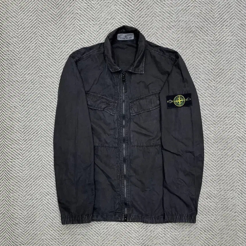 [BUNJANG] Stone Island Old Effect Overshirt / [S+급/22fw] 스톤아일랜드 올드이펙트 오버셔츠 S