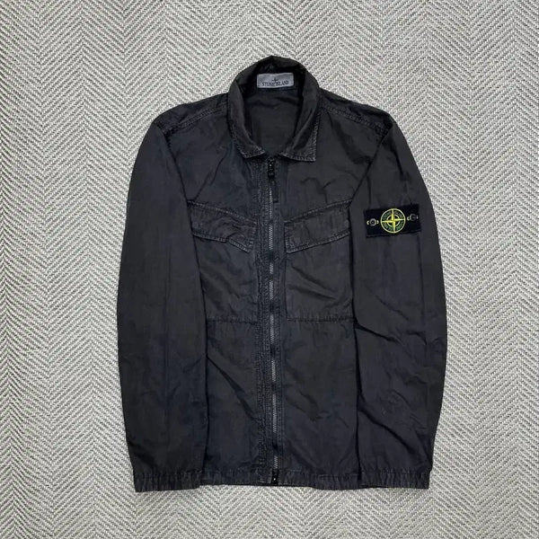 [BUNJANG] Stone Island Old Effect Overshirt / [S+급/22fw] 스톤아일랜드 올드이펙트 오버셔츠 S