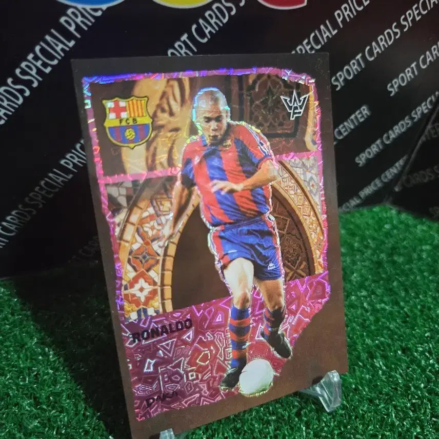 [BUNJANG] FC Barcelona Ronaldo Parallel Soccer Card (2002-2003) / 26다카 fc바르셀로나 호나우도 페러렐 축구카드