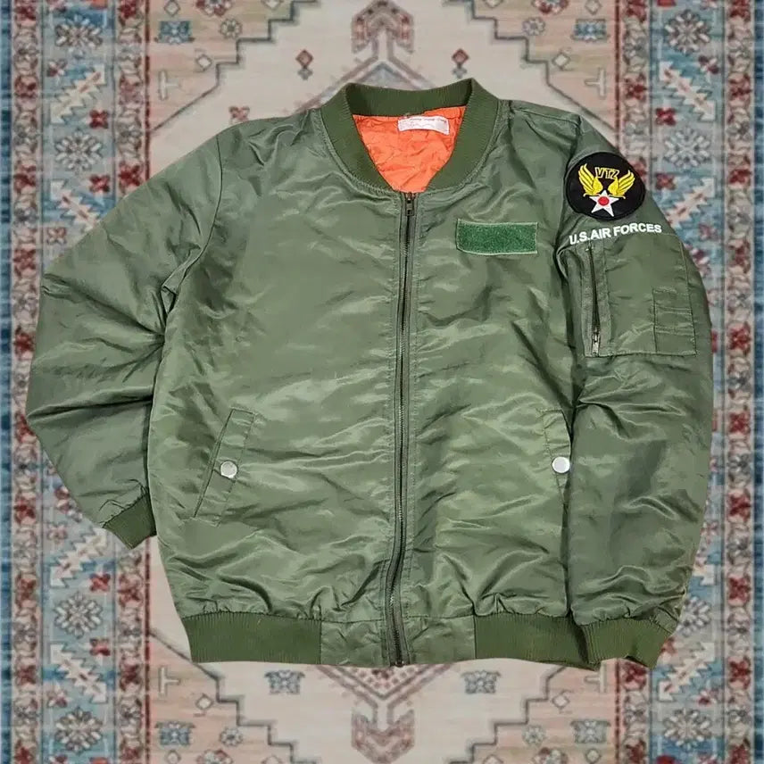 [BUNJANG] U.S. Air Force MA-1 Nylon Old School Flight Jacket / U.S.AIR FORCES 나일론 올드스쿨 Ma-1 항공점퍼 자켓