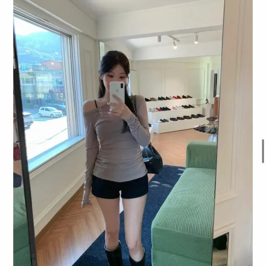 [BUNJANG] Verni Market Plate Slim Tee / 베르니마켓 플레이트 슬림 티 verni plate slim tee