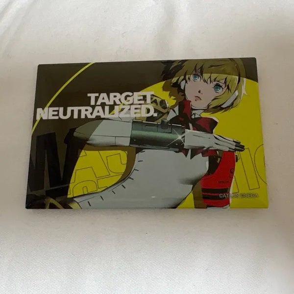 [BUNJANG] Persona 3 Reload Aegis Square Can Badge Random / 페르소나 3 리로드 아이기스 캔뱃지 사각 뱃지 랜덤